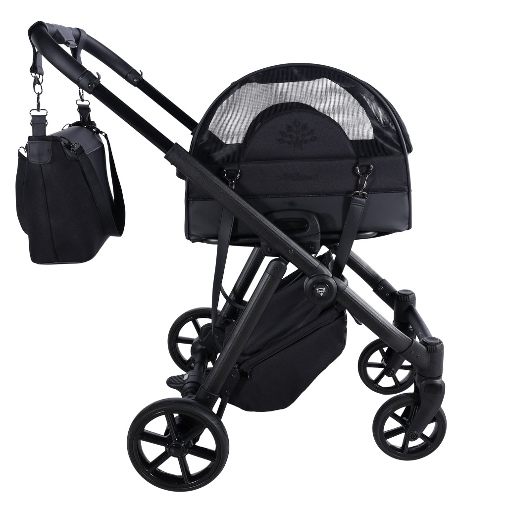 JUNAMA 2-in-1 Hunde Buggy und Trägerbox