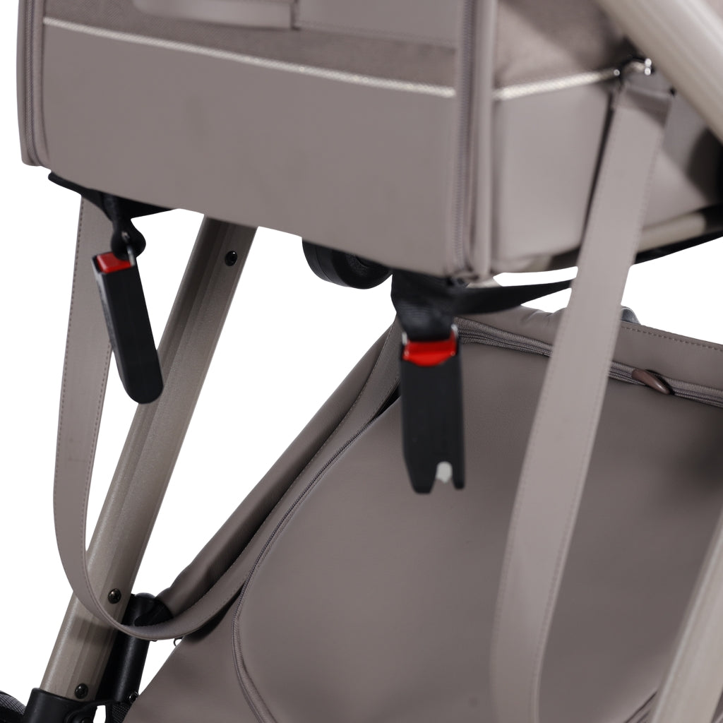 JUNAMA 2-in-1 Hunde Buggy und Trägerbox