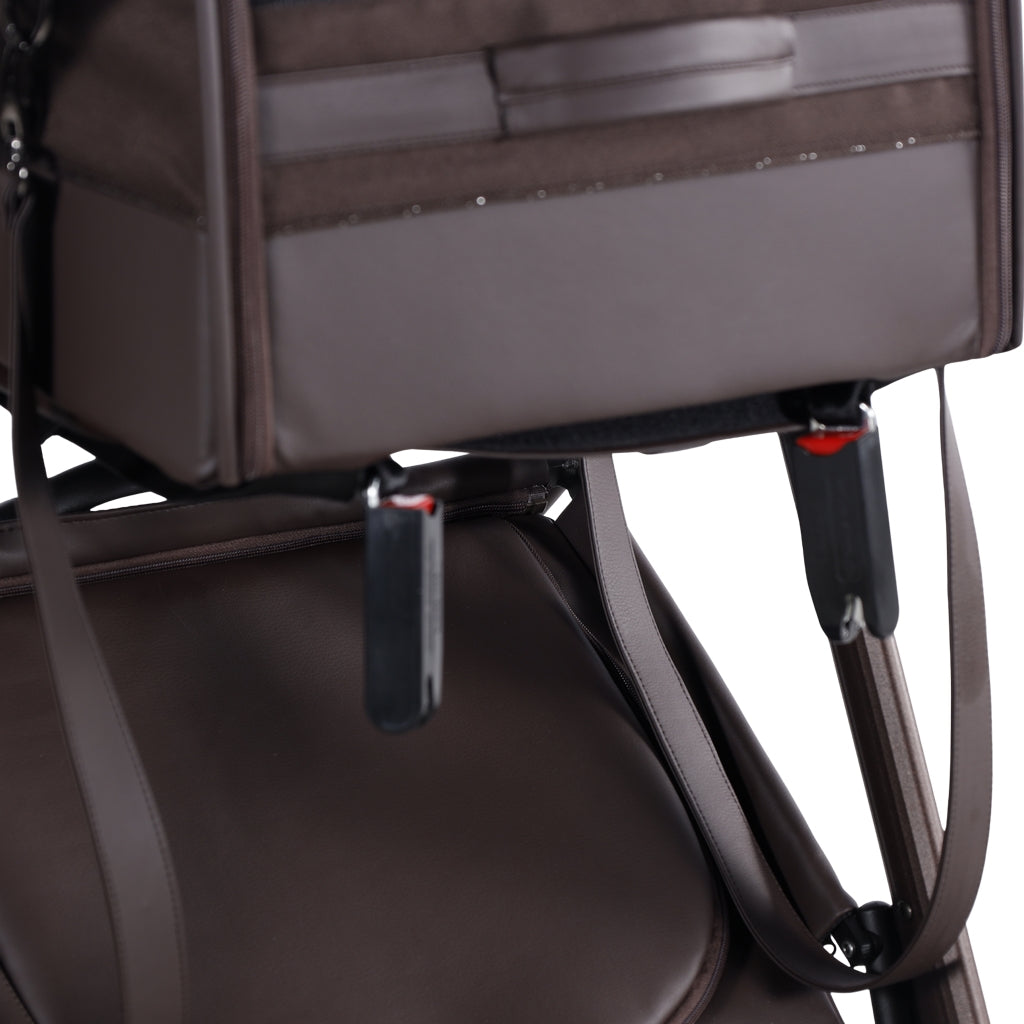 JUNAMA 2-in-1 Hunde Buggy und Trägerbox