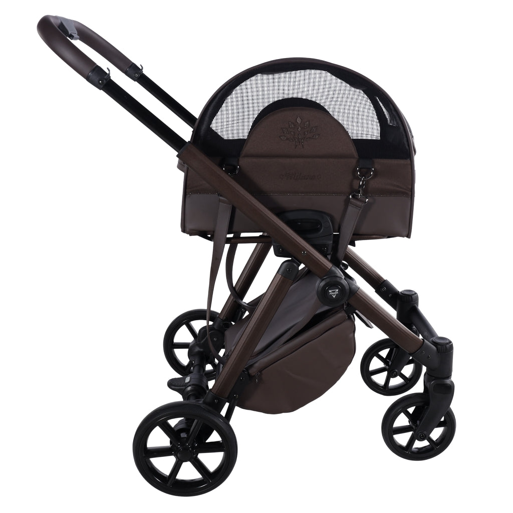 JUNAMA 2-in-1 Hunde Buggy und Trägerbox