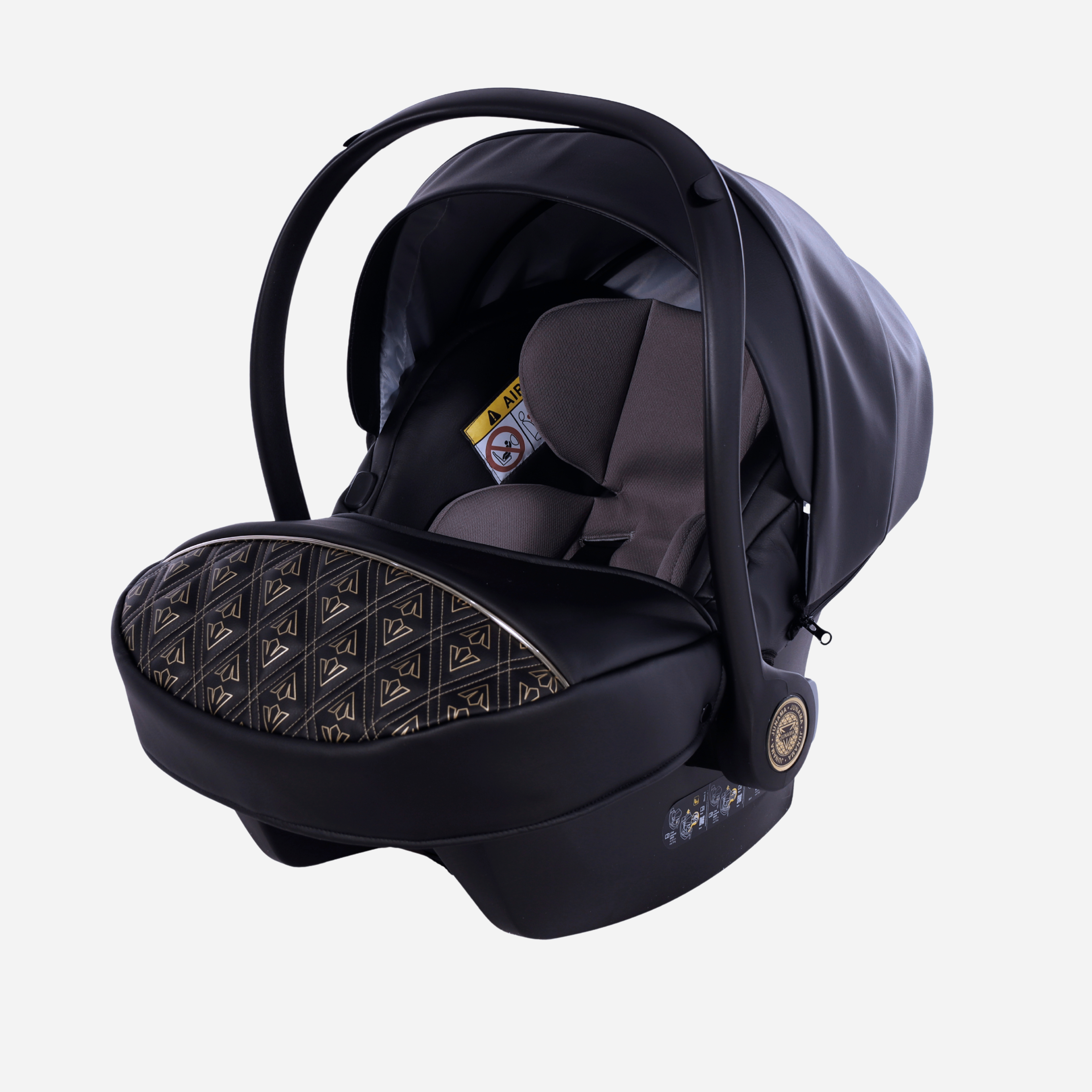 JUNAMA Babyschale Ellegante Art Deco