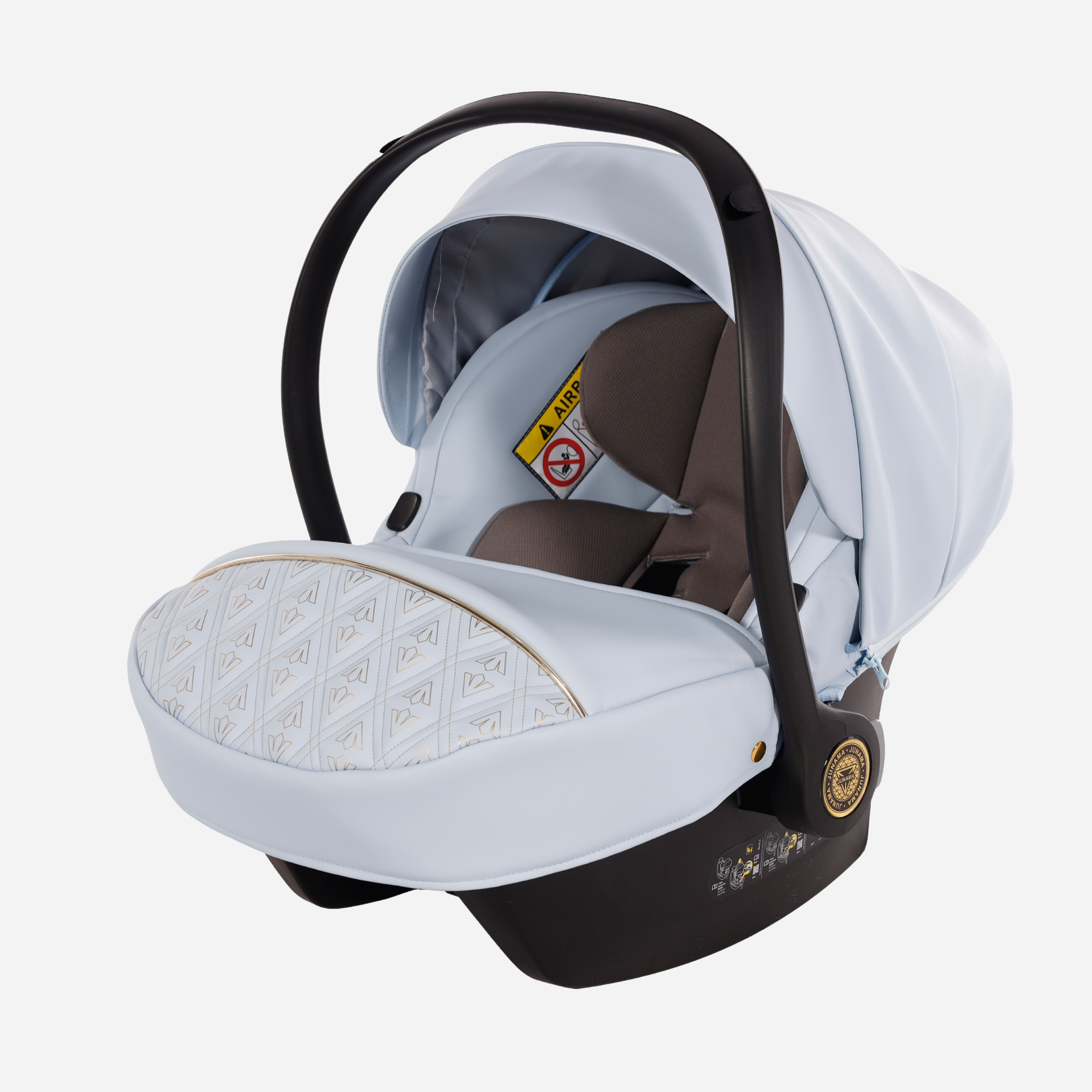 JUNAMA Babyschale Ellegante Art Deco