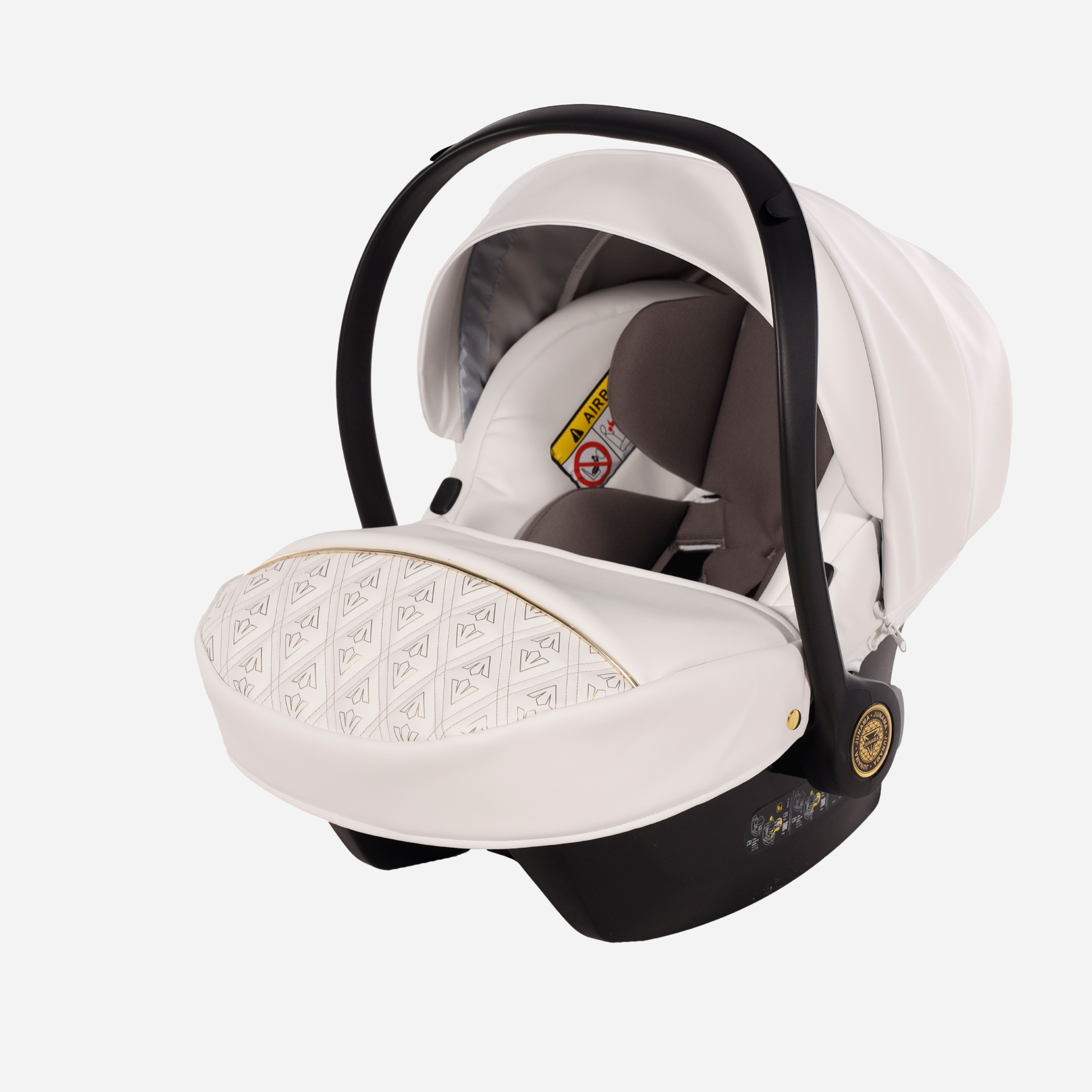 JUNAMA Babyschale Ellegante Art Deco